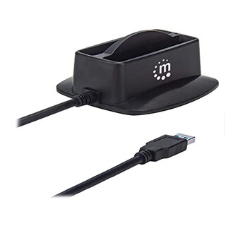 Foto 1 | Base para Disco Duro Quickdock Hdd 3.0 Manhattan 151955 Usb 3.0 color Negro