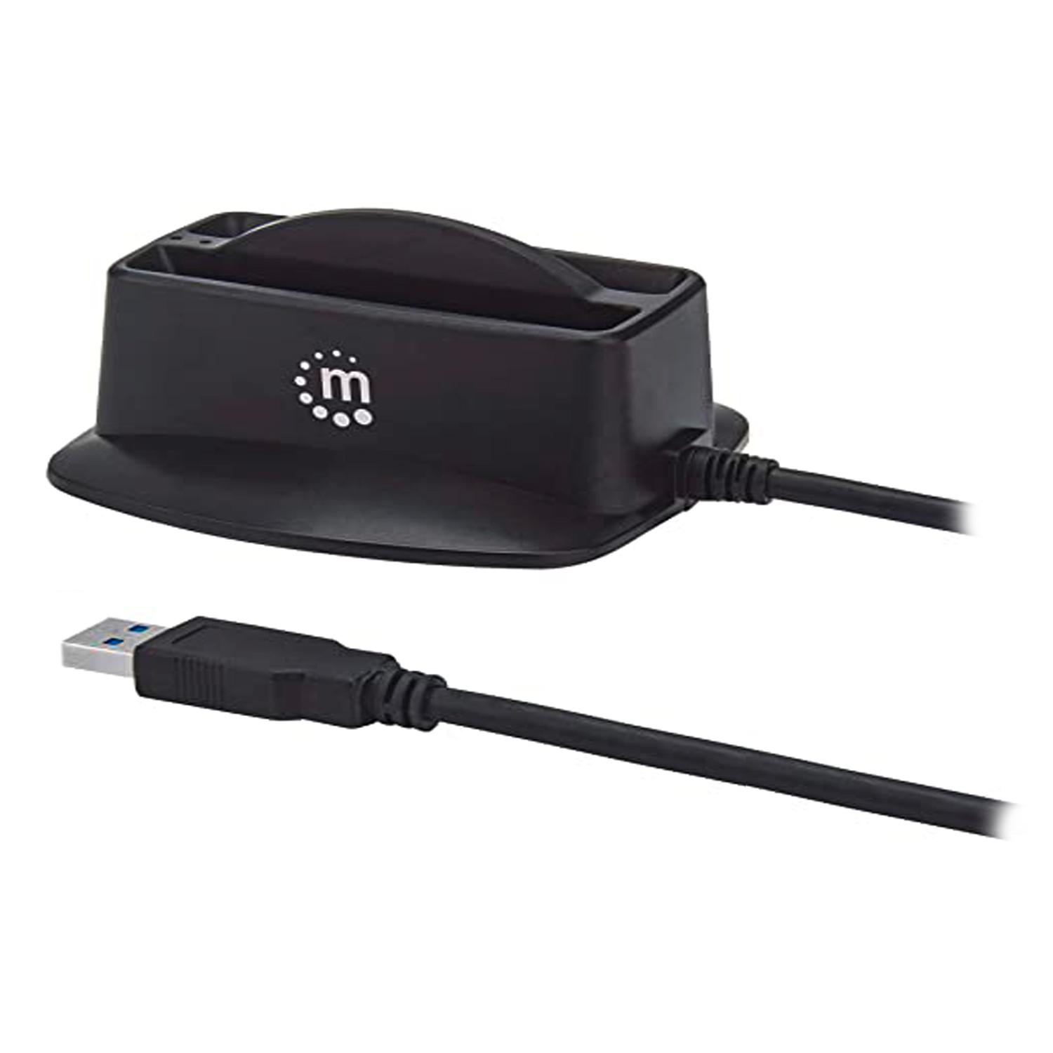 Foto 3 pulgar | Base para Disco Duro Quickdock Hdd 3.0 Manhattan 151955 Usb 3.0 color Negro