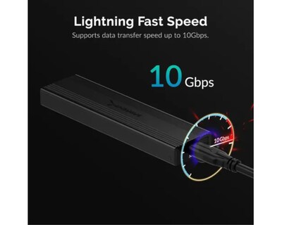 Foto 3 | Case Gabinete Disco Duro Sabrent Ssd M.2 Pcie Nvme y Sata