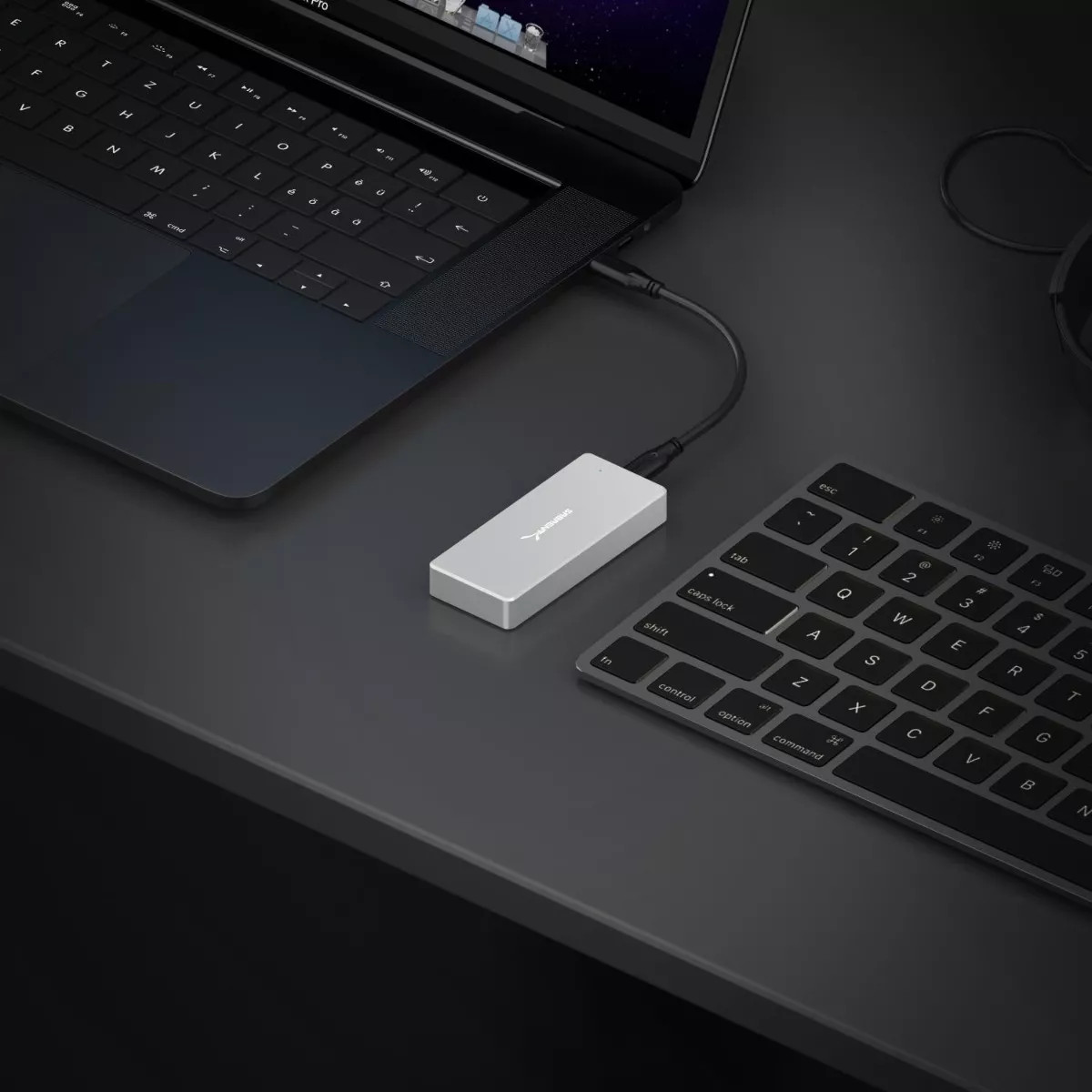 Foto 3 pulgar | Case Gabinete Carcasa Externo Usb C 3.1 Ssd M.2 Pcie y Sata
