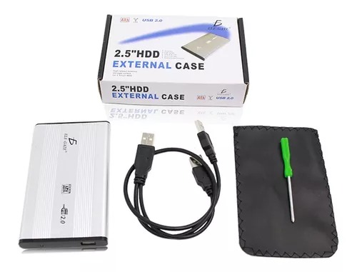 Foto 5 pulgar | Gabinete Case 2.5 Disco Duro Sata Usb 2.0 Elegate Con08negro