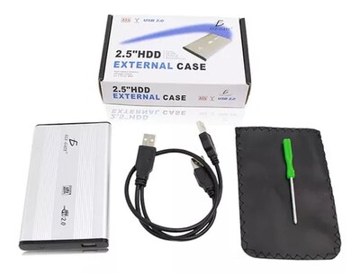 Foto 4 | Gabinete Case 2.5 Disco Duro Sata Usb 2.0 Elegate Con08negro