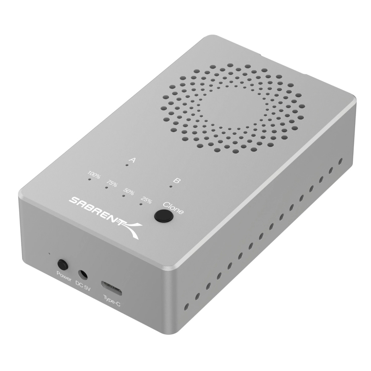 Foto 1 | Case Gabinete Dual Disco Duro Usb-c Sabrent Ssd M.2 Pcie Nvme