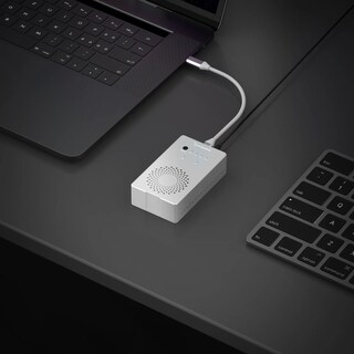Foto 3 | Case Gabinete Dual Disco Duro Usb-c Sabrent Ssd M.2 Pcie Nvme