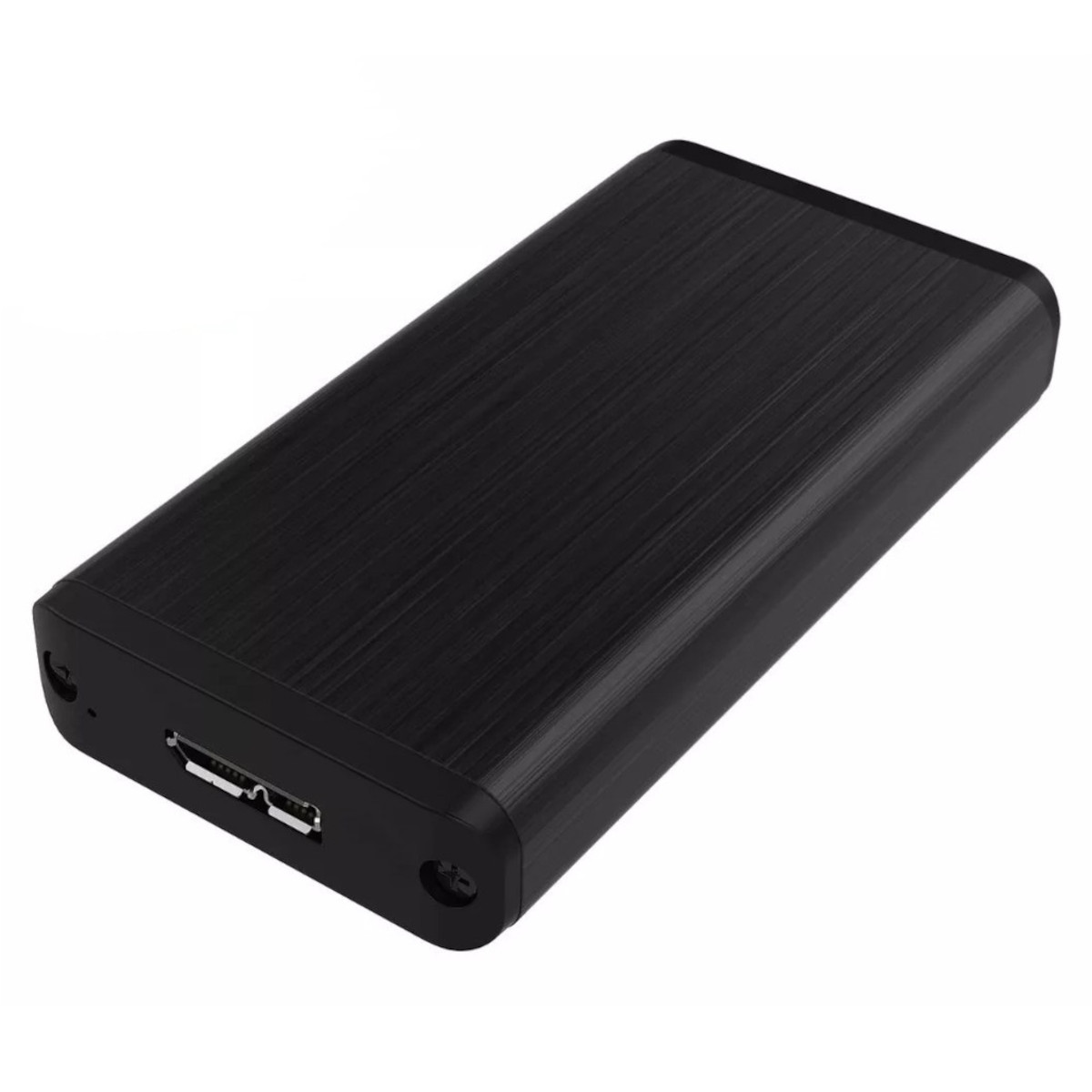 Gabinete para Disco Duro Sabrent EC-UKMS color Negro USB 3.0 mSATA