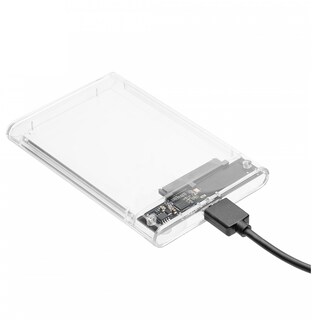 Foto 1 | Gabinete de Disco Duro 2.5 Getttech Gce-u325-01 Trasparente