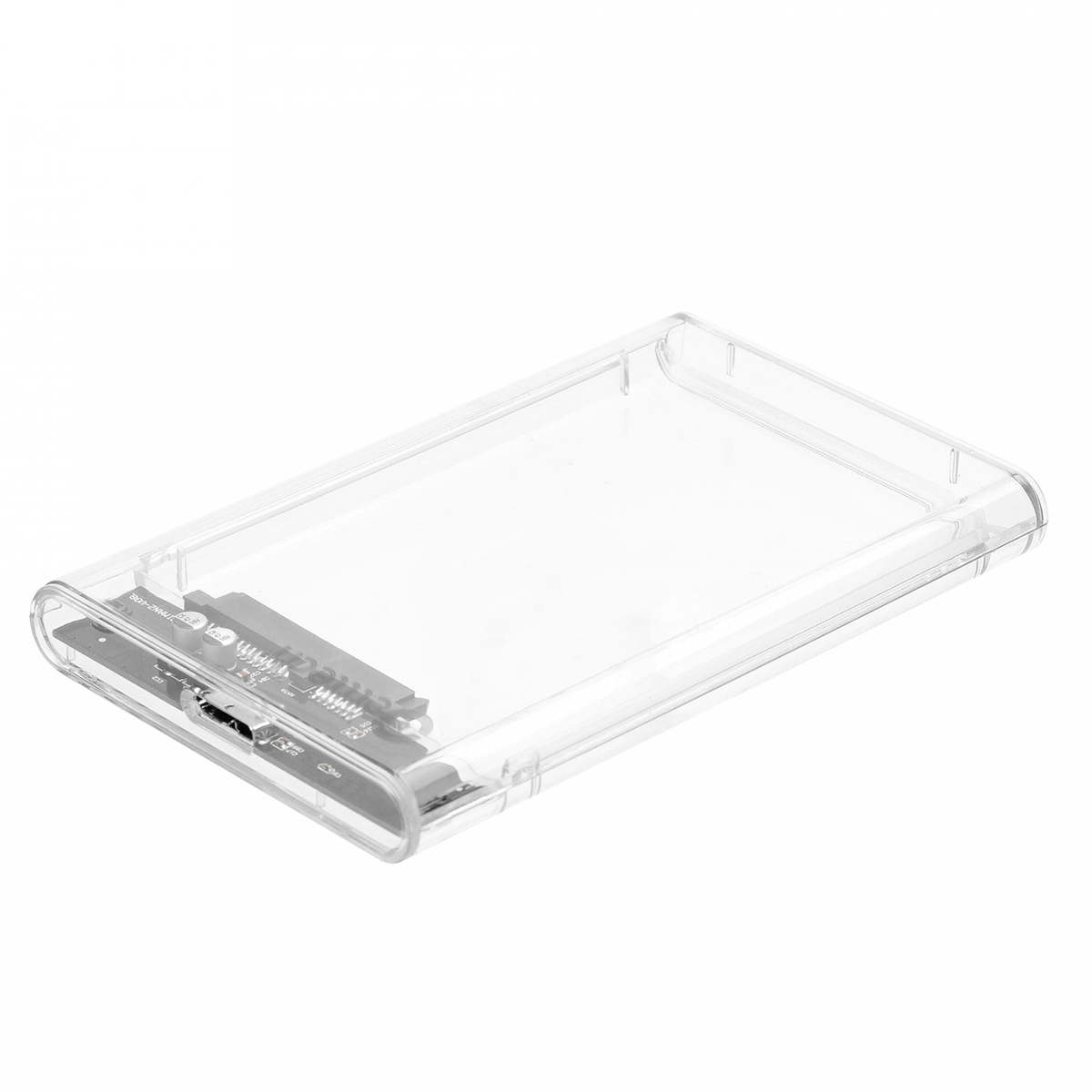 Foto 4 pulgar | Gabinete de Disco Duro 2.5 Getttech Gce-u325-01 Trasparente