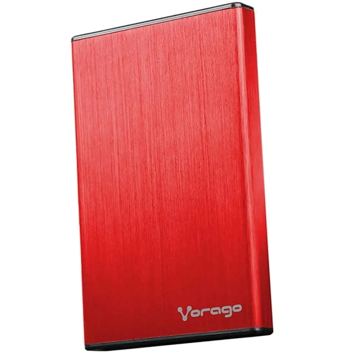 Foto 3 pulgar | Enclosure para Disco Duro 2.5 Vorago Hdd-102-rd Sata A Usb 2.0 Rojo Ac-475885-3