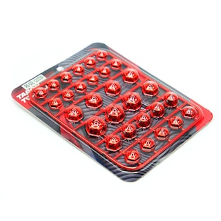 Foto 5 | Tapon Tornillo De Plastico Decorativo Tipo Cupula Para Motocicleta