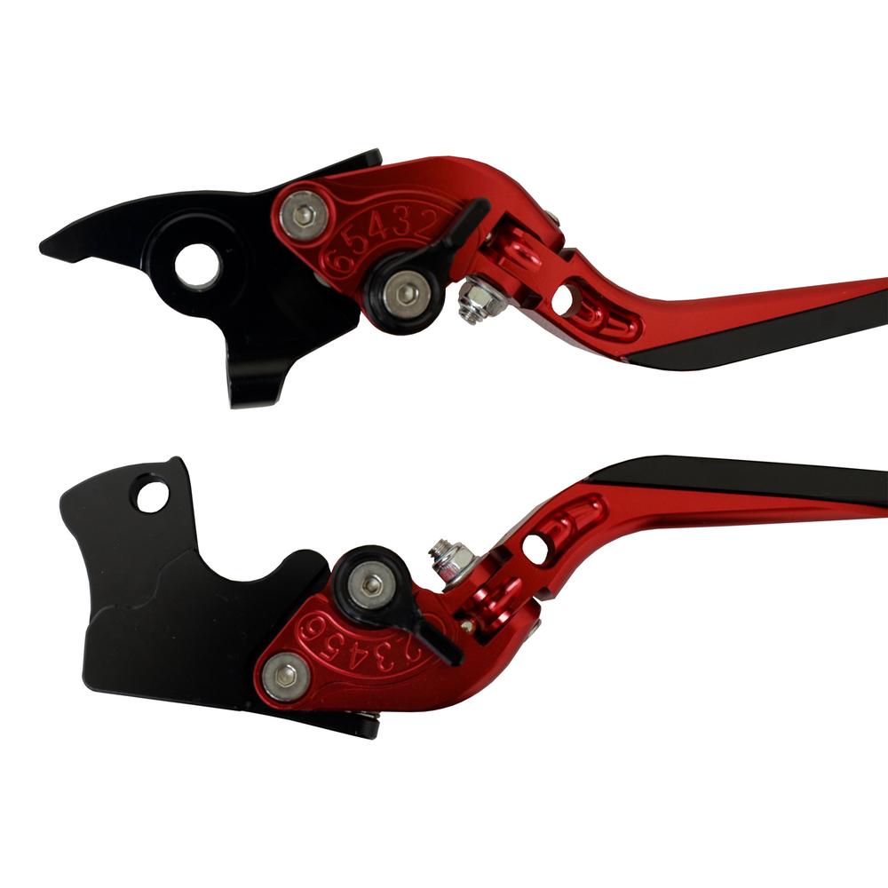 Foto 4 pulgar | Manijas Freno/embrague Alum Cnc Rojo C/ext Bj Pulsar Ns 200