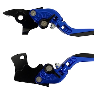 Foto 3 | Manijas Freno/embrague Alum Cnc Azul C/ext Bj Pulsar Ns 200