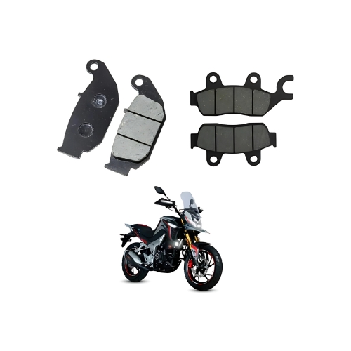 Foto 1 | Kit De Balatas Para Vento Alpina 300, Balatas Delanteras Y Traseras.