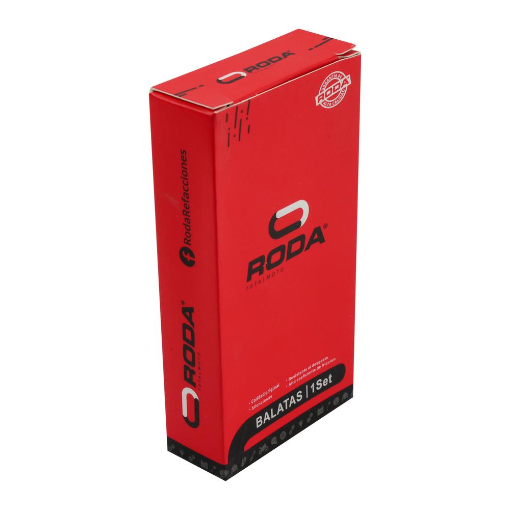 Foto 5 pulgar | Balatas Traseras Set Bajaj Pulsar Ns 160 (19-24)