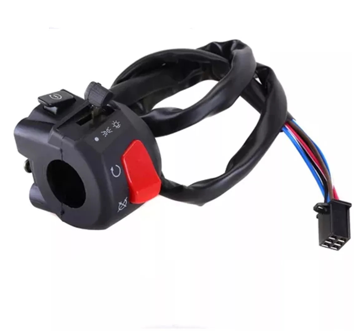Foto 5 pulgar | Par De Mandos Izquierdo Y Derecho Para Yamaha Fz16 Fazer16 2.0 Belug Negro