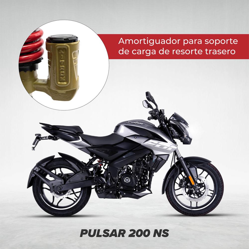 Foto 5 | Amortiguadores Traseros Kinlley Pulsar NS 200 color Rojo