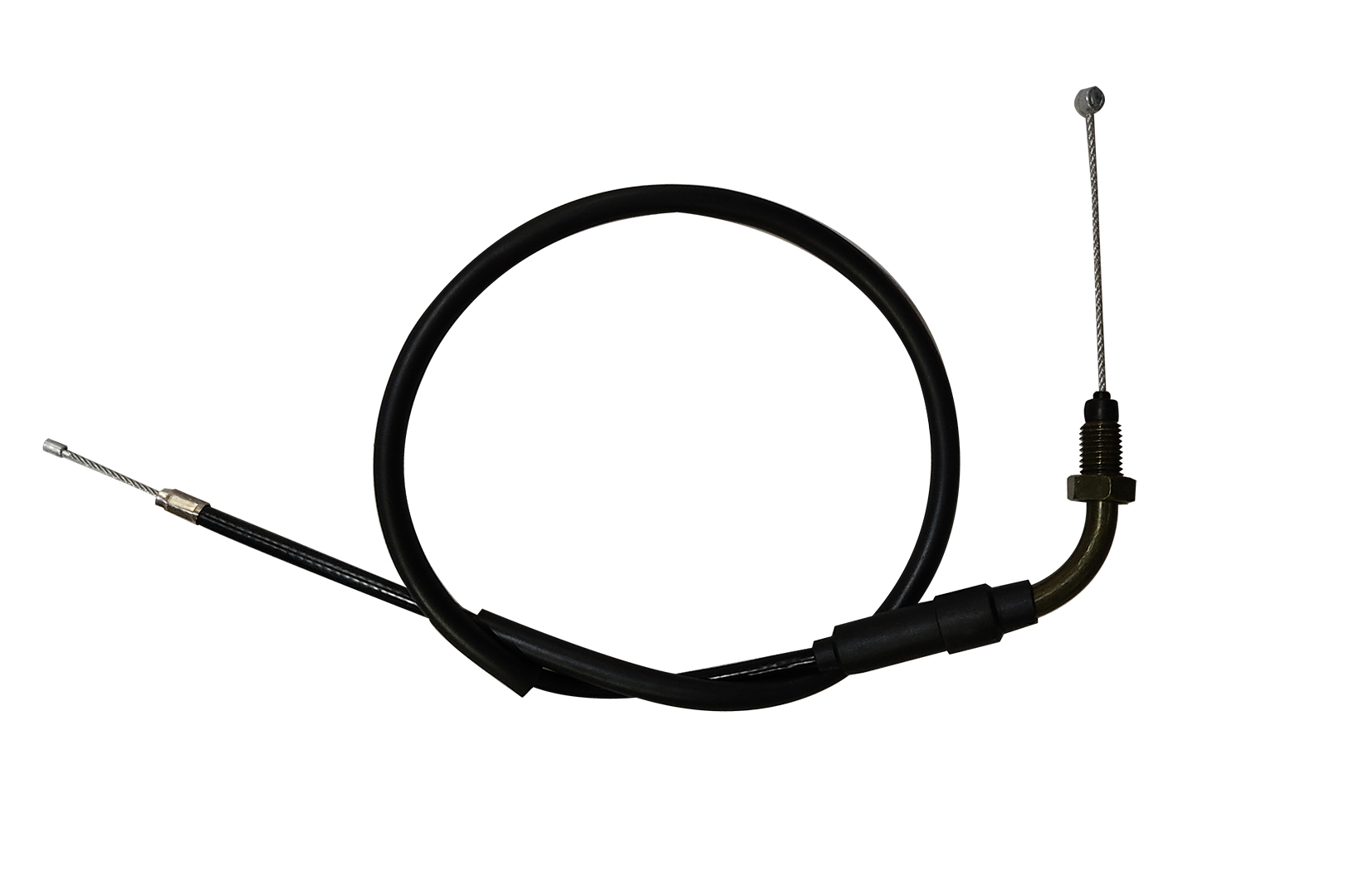 Cable De Acelerador De 76 Cm Vento - Generix Para Moto  At 110  Color Negro