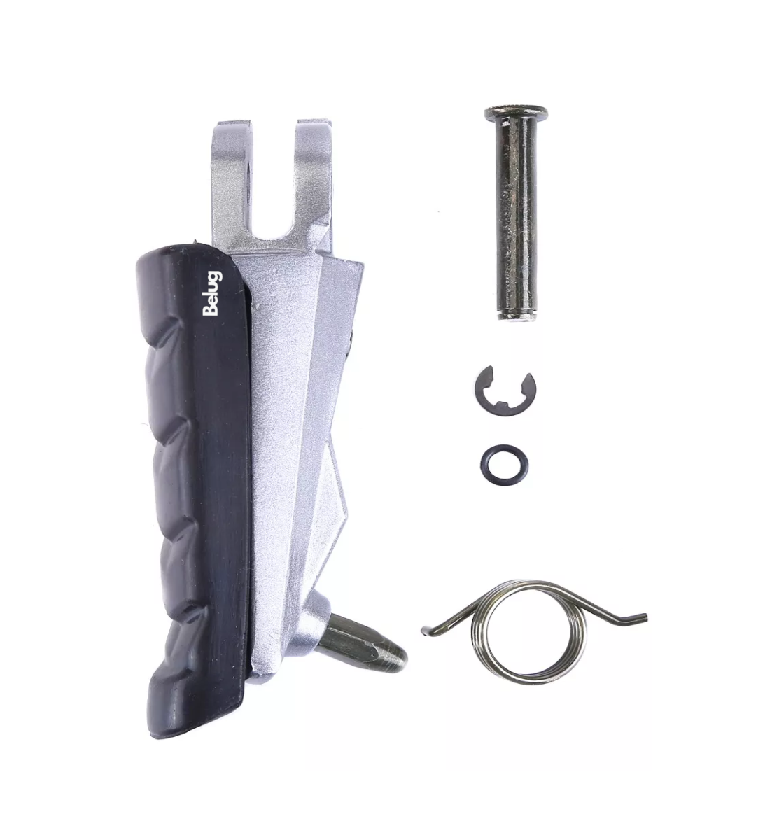 Foto 2 pulgar | Posapies Belug Delantero Derecho Para Italika 250z F11010432 Negro/gris