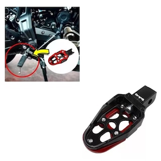 Foto 2 | Posapies Para Moto Univesales 1 Par, Belug Negro/rojo