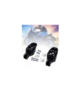 Foto 5 | Posapies Para Moto Univesales 1 Par, Belug Negro/rojo
