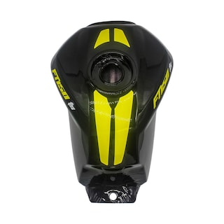 Foto 2 | Tanque Gasolina Negro/Amarillo Italika Ft 150 Ts 19-21