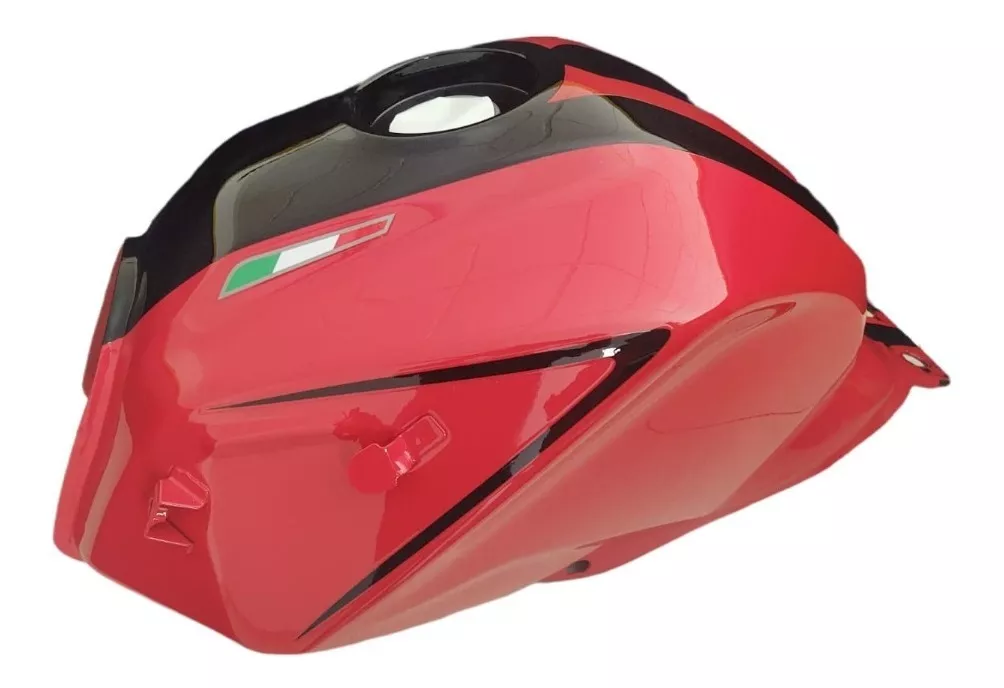 Foto 2 pulgar | Tanque De Gasolina Italika 200z 2019-22 Negro-rojo F17010193