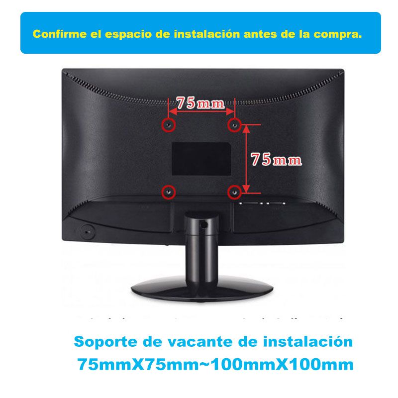 Foto 4 pulgar | Soporte de Pared para Pantalla Ele-gate HOLD28 Color negro Articulado de 14 a 24 Pulgadas