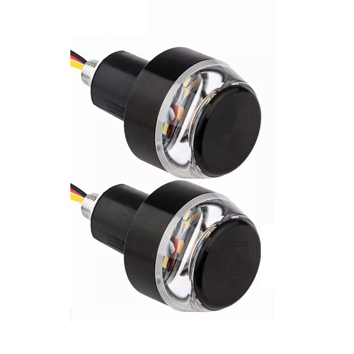 Luces de Giro Led para Puños Motocicleta Eo Safe Imports Esi-9043 Negro