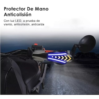Foto 3 | Cubre Puños con Luz Led Universal Eo Safe Imports Esi-10212 Multicolor para Motocicleta