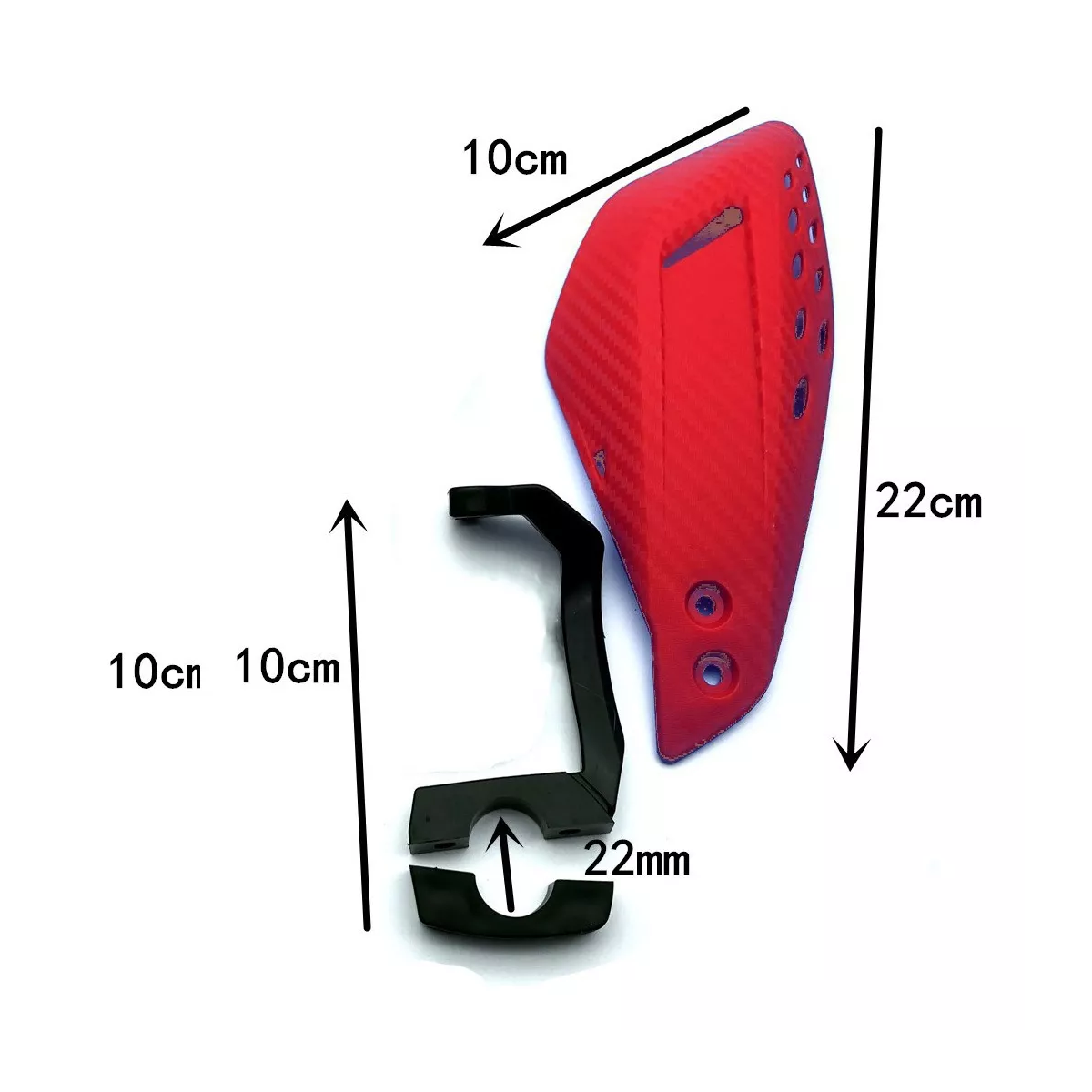 Foto 4 pulgar | Cubre Puños para Patinetes Motocross Eo Safe Imports Esi-16842 Rojo