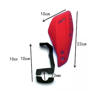 Foto 3 | Cubre Puños para Patinetes Motocross Eo Safe Imports Esi-16842 Rojo