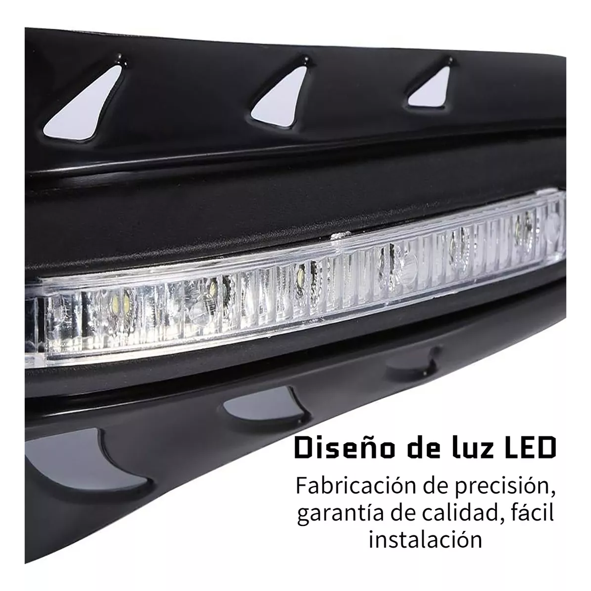 Foto 4 pulgar | Cubre Puños Led Universales Eo Safe Imports Esi-16843 Negro