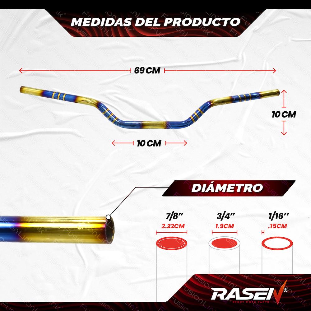 Foto 4 pulgar | Manubrio Para Moto Rasen Universal 3