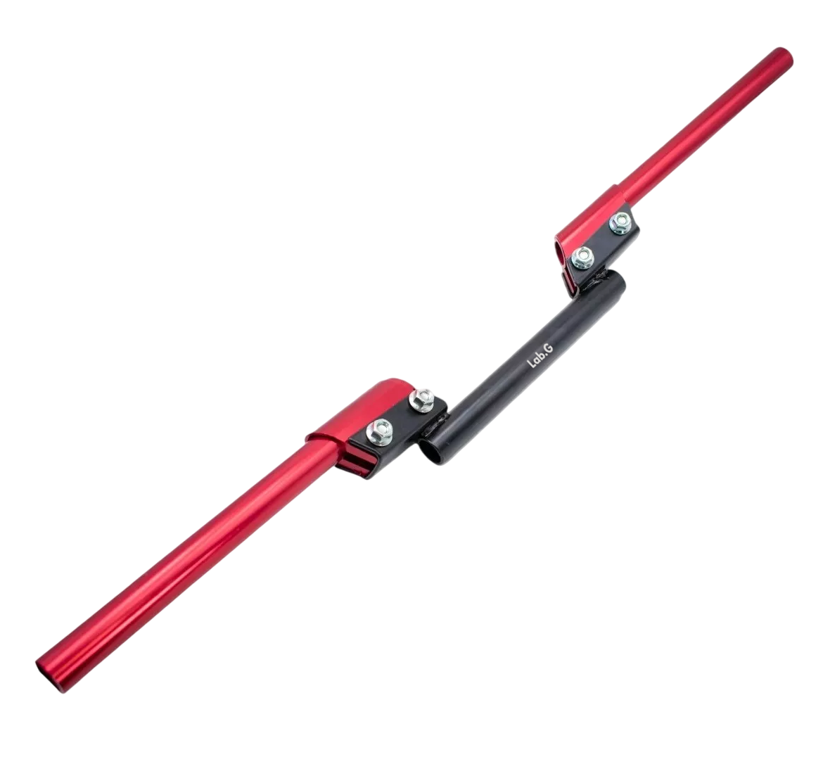 Foto 1 | Manubrio Deportivo Lab.g Moto Metalico Universal Posiciones 3 Pzs Rojo