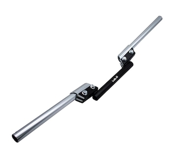 Foto 1 | Manubrio Deportivo para Moto Metálico Universal Posiciones 3 Pzs Plateado