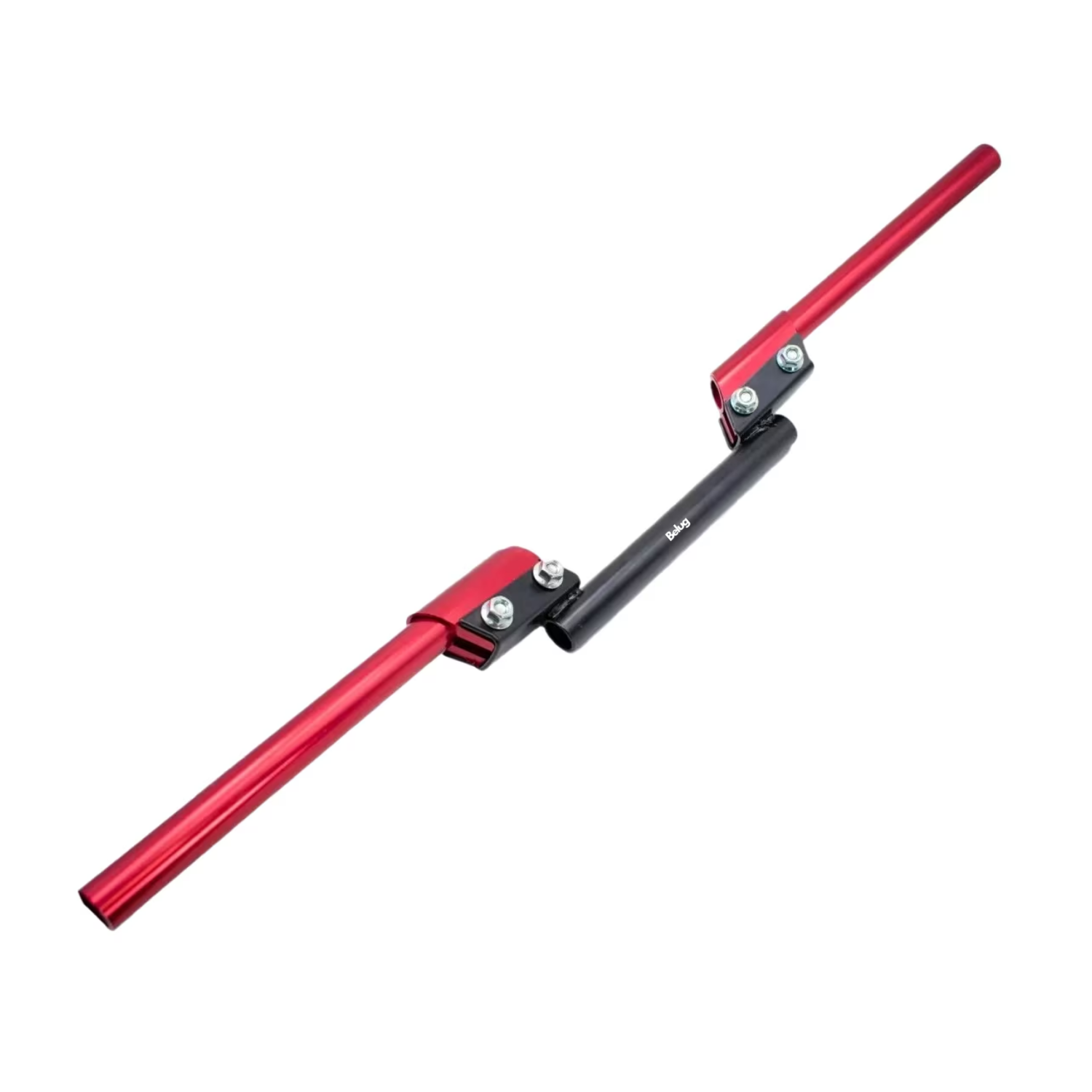 Foto 2 pulgar | Manubrio Deportivo Belug Moto Metalico Universal Posiciones 3 Pzs Rojo