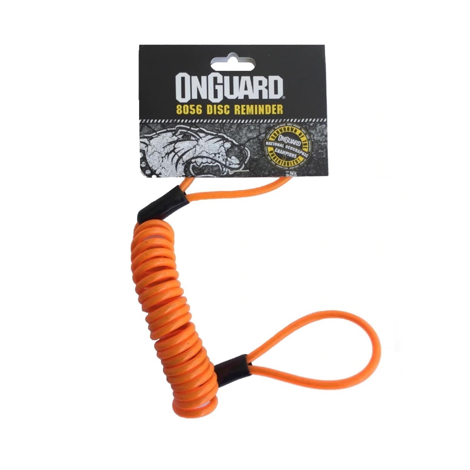 Cable de Resorte Onguard para Bloqueo de Disco de Moto