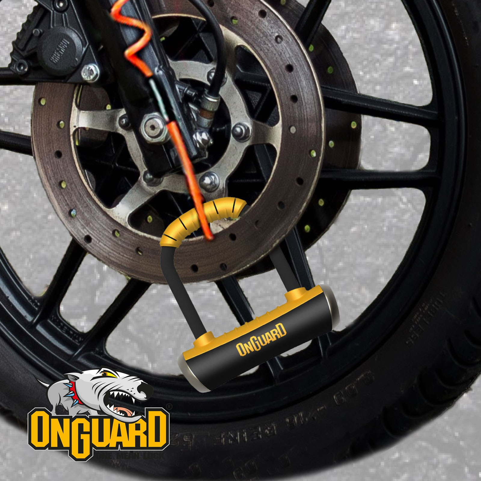 Foto 4 pulgar | Cable de Resorte Onguard para Bloqueo de Disco de Moto