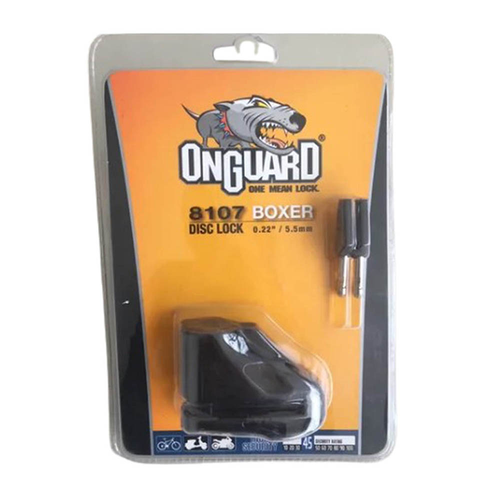 Bloqueo de Disco Onguard Candado para Moto Boxer 8107