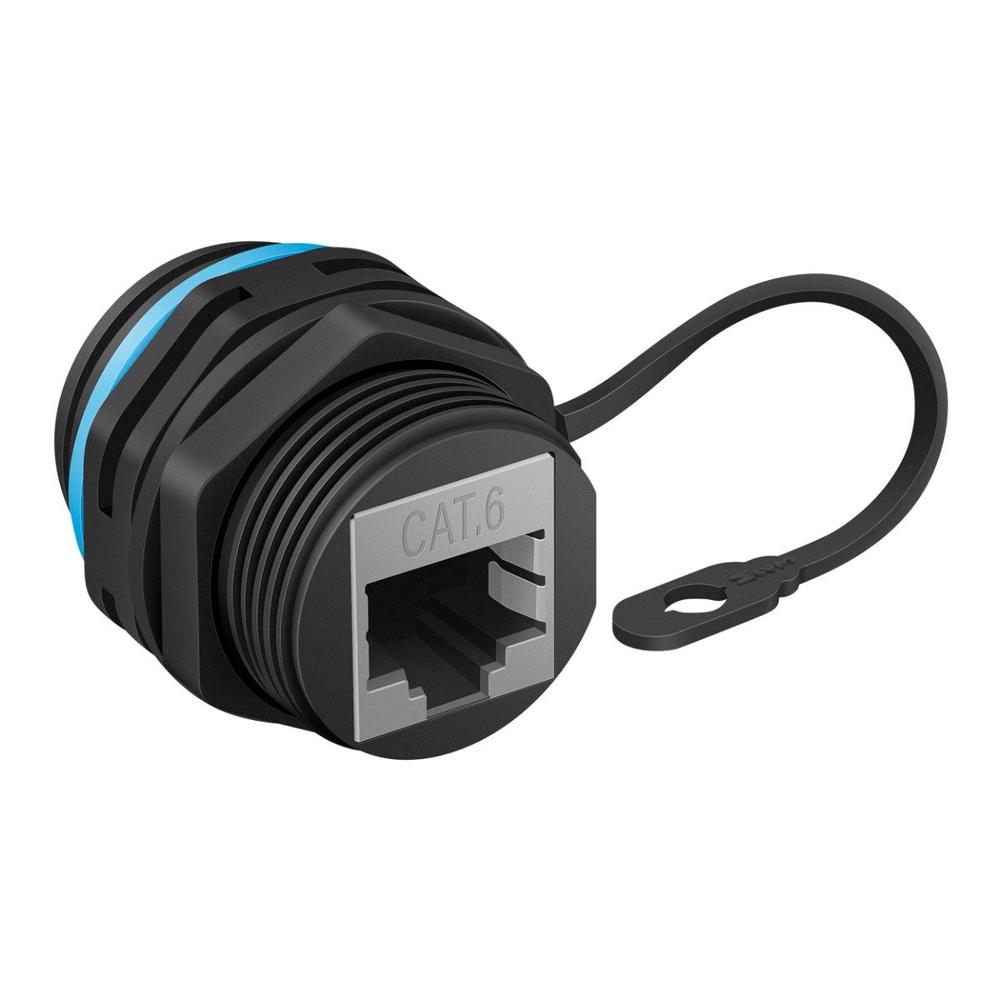 Foto 1 | Acoplador Corto Impermeable Cat 6 Blindado Steren para Exterior