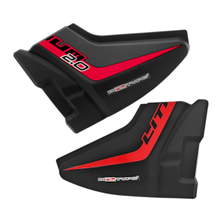 Foto 1 | Par De Tapas Laterales Roja / Negro Para Vento Lithium 150cc