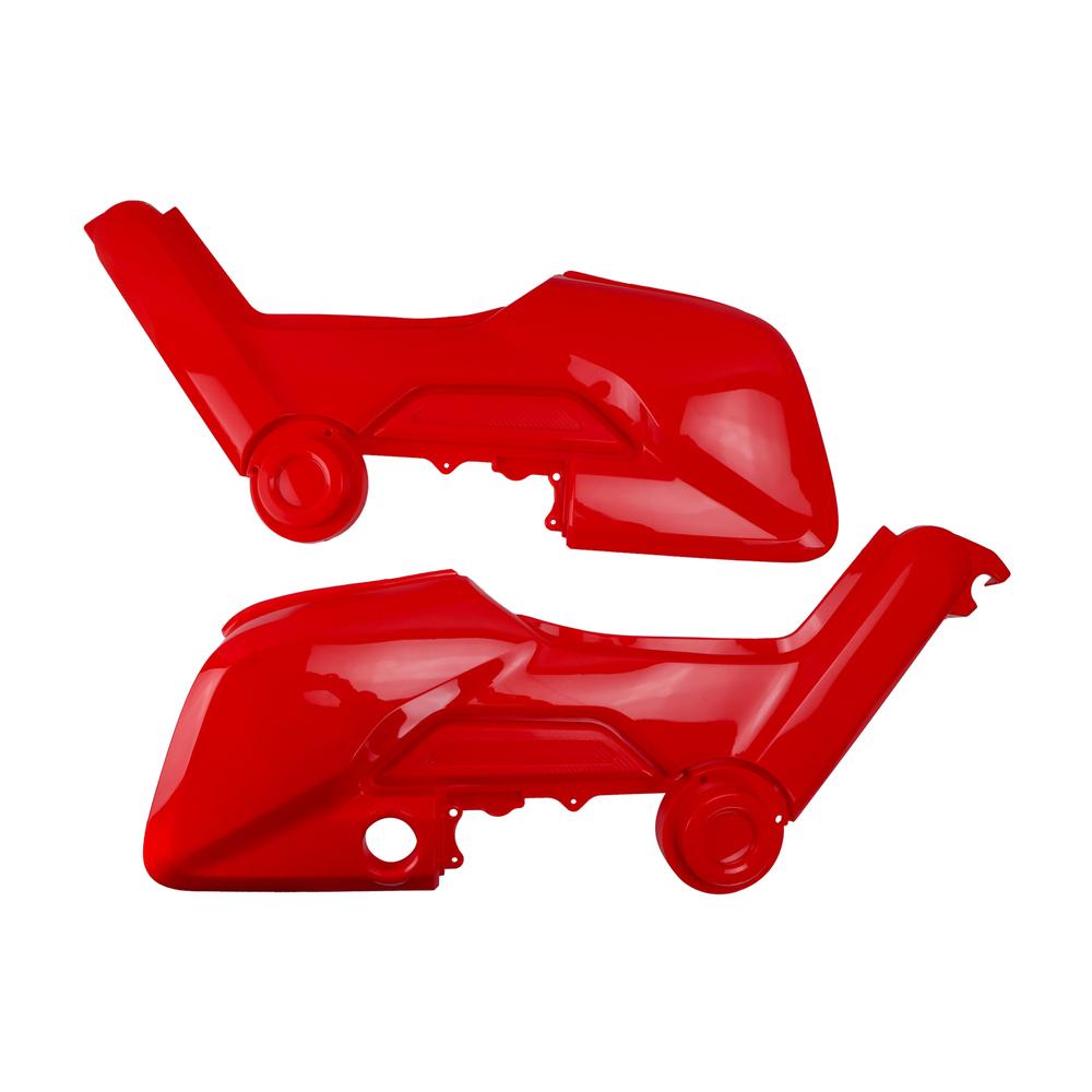 Foto 3 pulgar | Tapa Lateral Derecha/izquierda Rojo Set Honda Navi 110 (19-23)
