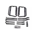 Soporte De Caja Lateral Universal Para Motocicleta, Eo Safe Imports Esi-17466 Negro