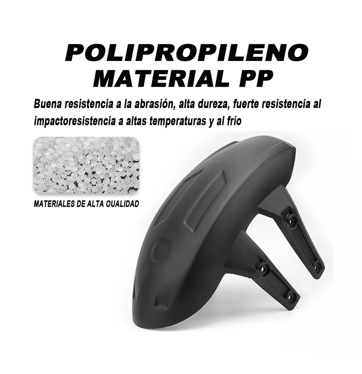 Foto 2 | Salpicadera Trasera Para Motocicleta Vento Rocketman 250 Lodera Negro