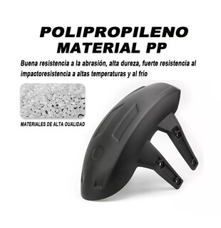Foto 2 | Salpicadera Trasera Para Motocicleta Vento Rocketman 250 Lodera Negro