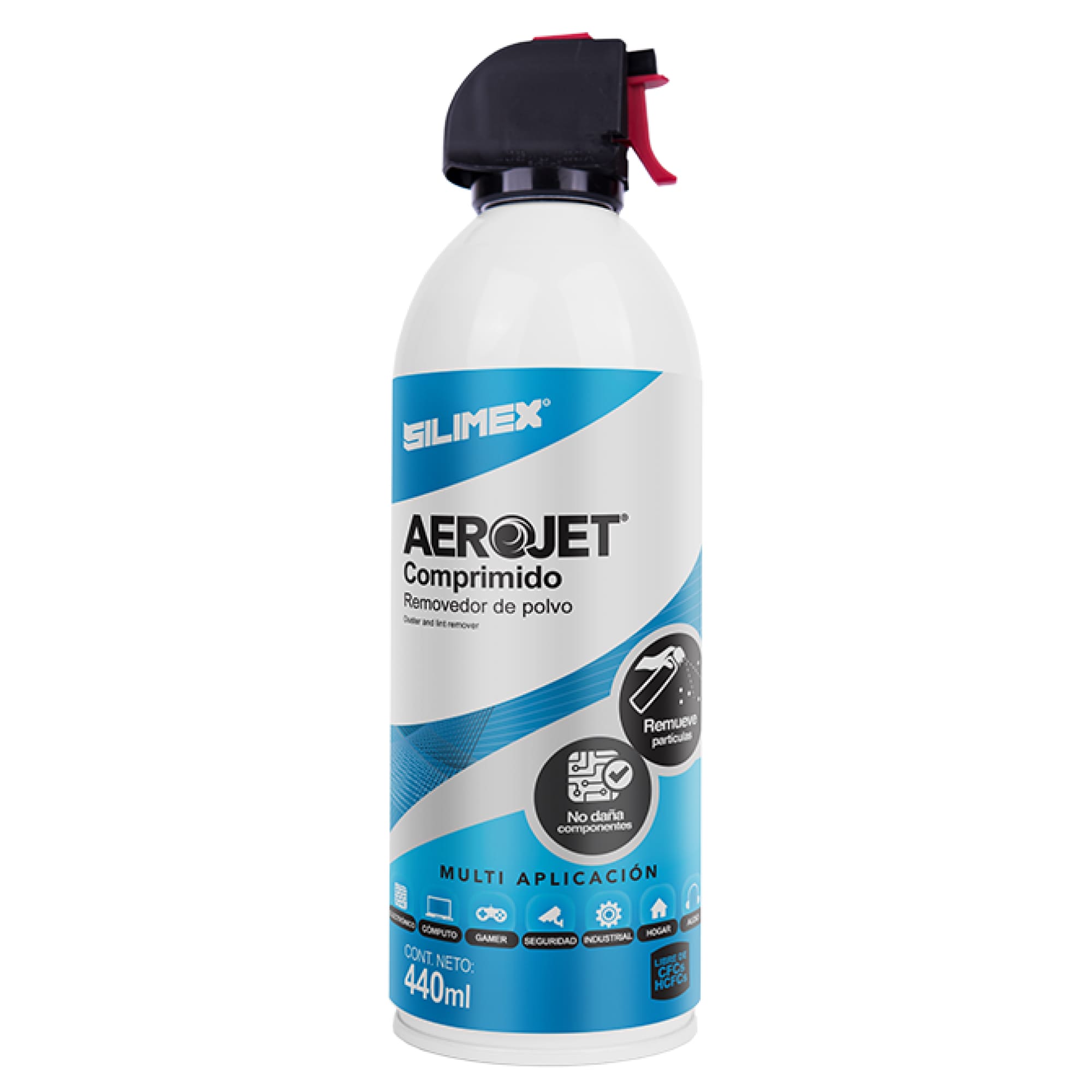 Foto 2 pulgar | Aire Comprimido, Silimex Silijet Aerojet 440 ml - Caja con 15 Piezas