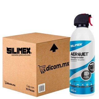 Foto 2 | Aire Comprimido, Silimex Silijet Aerojet 440 ml - Caja con 15 Piezas