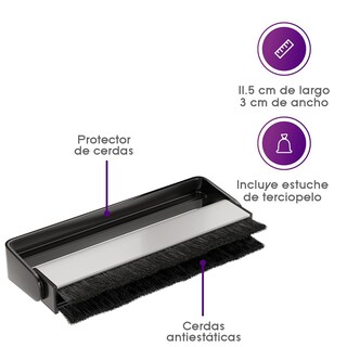Foto 3 | Brocha Para Limpiar Discos De Vinyl Arieta