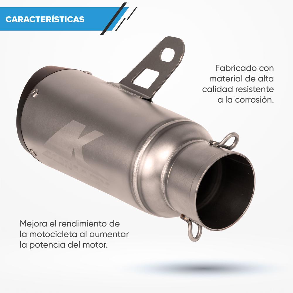 Foto 4 | Escape para Moto Kinlley Universal 35-51mm Sc Muffle Bd