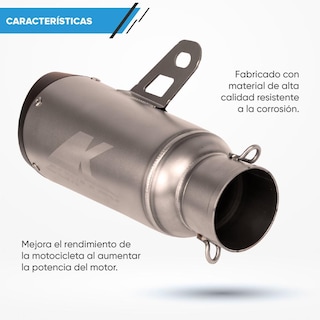 Foto 4 | Escape para Moto Kinlley Universal 35-51mm Sc Muffle Bd