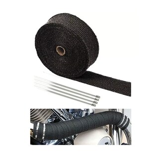 Foto 3 | Cinta Térmica Escape Moto Anti Quemadura Decorativa 5m Eo Safe Imports Esi-12374 Negro